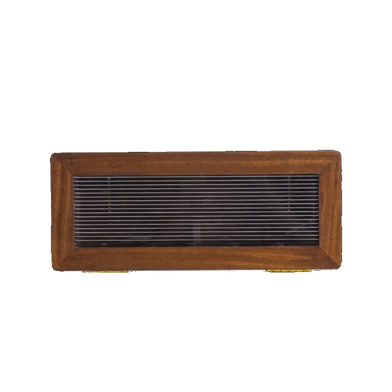 Non perforated solid wood acrylic toilet roll paper box toilet wall toilet paper shelf toilet paper box