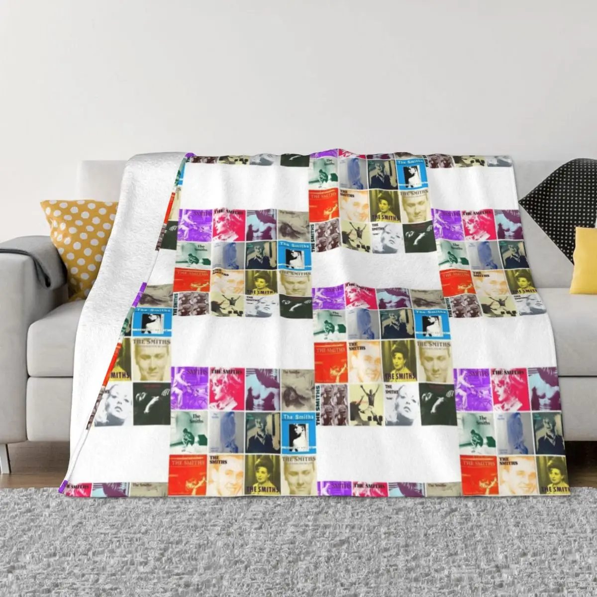 The Smiths Music Throw Blanket Thin Blankets throw blanket for sofa