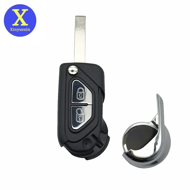 

Xinyuexin Top Quality Remote Key Shell Reaplcment for Citroen C3 DS3 2009 2010 2011 2012 2013 2014 2015 2016 2017 VA2/HU83 Blade