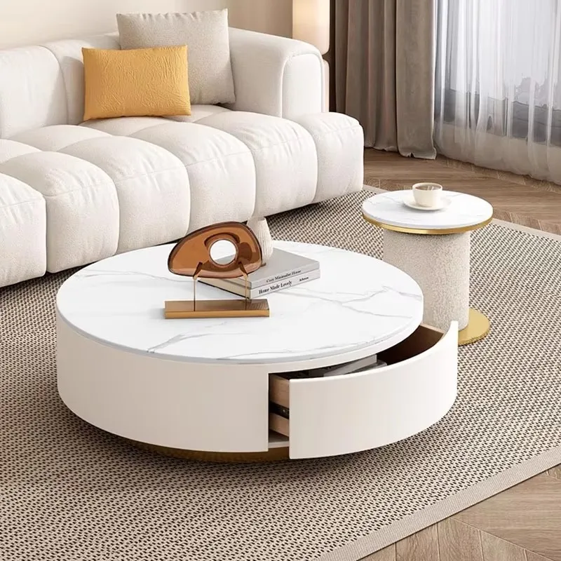 Luxury Design Coffee Table Living Room Luxury Home Storage Side Table Nordic Design Muebles Para El Hogar Furniture Decoration