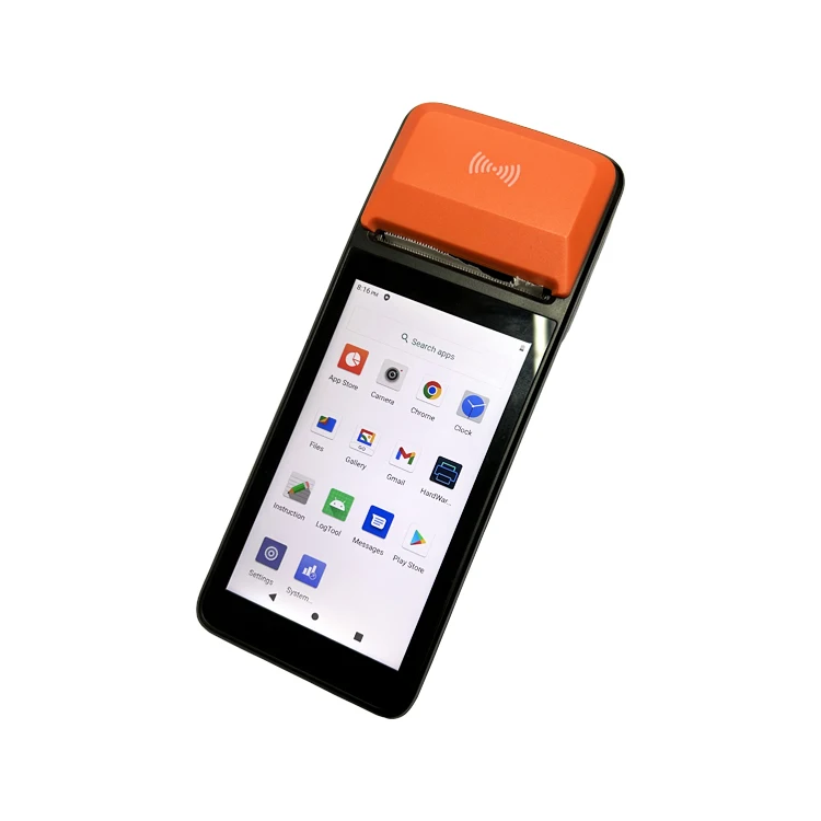 Senraise 5 pollici H5 3G 4G Android Mobile Palmare Wifi Pos System Macchina per supermercato