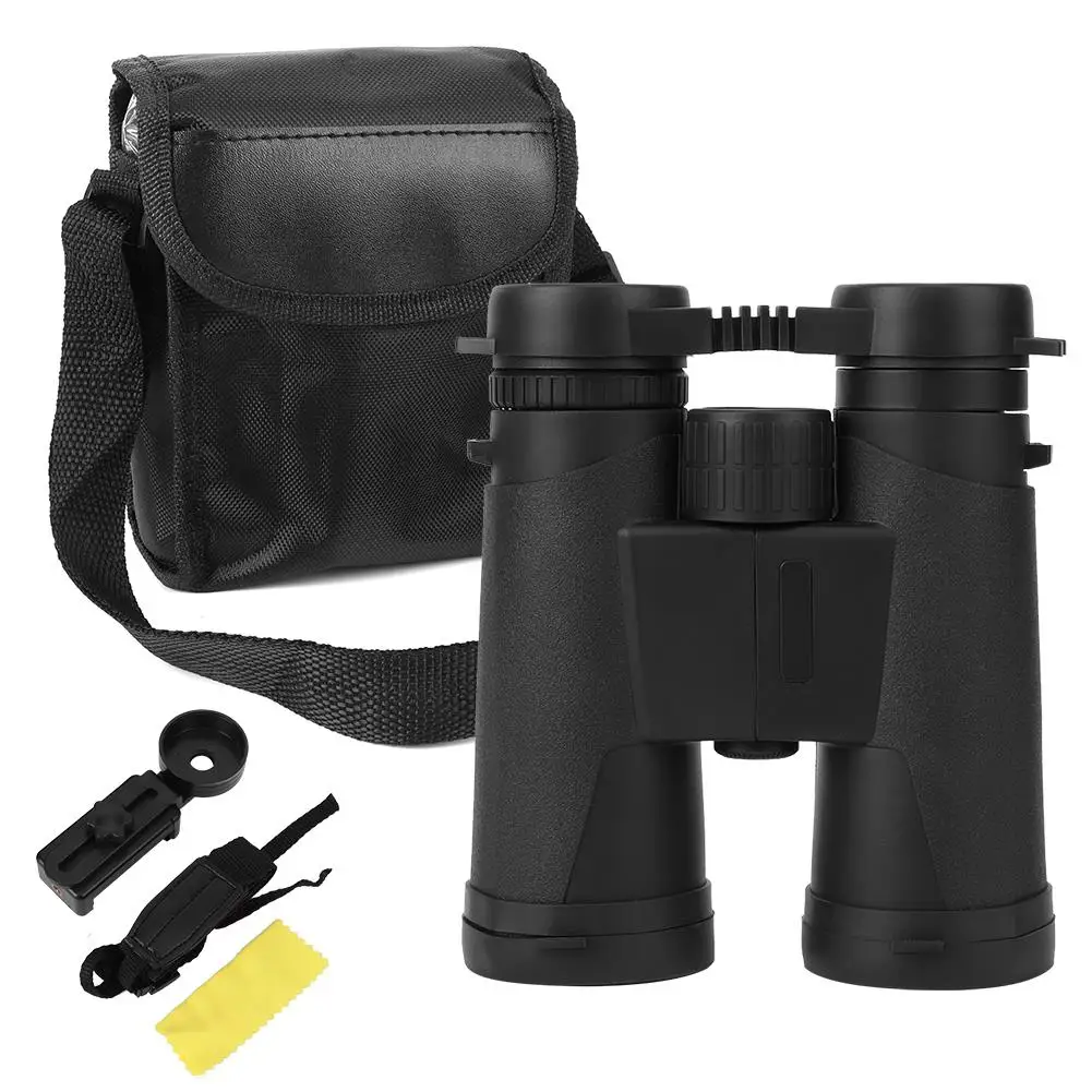 

10X42 BAK4 Prism Portable Binoculars with Clip for outdoor Camping Travel Activities