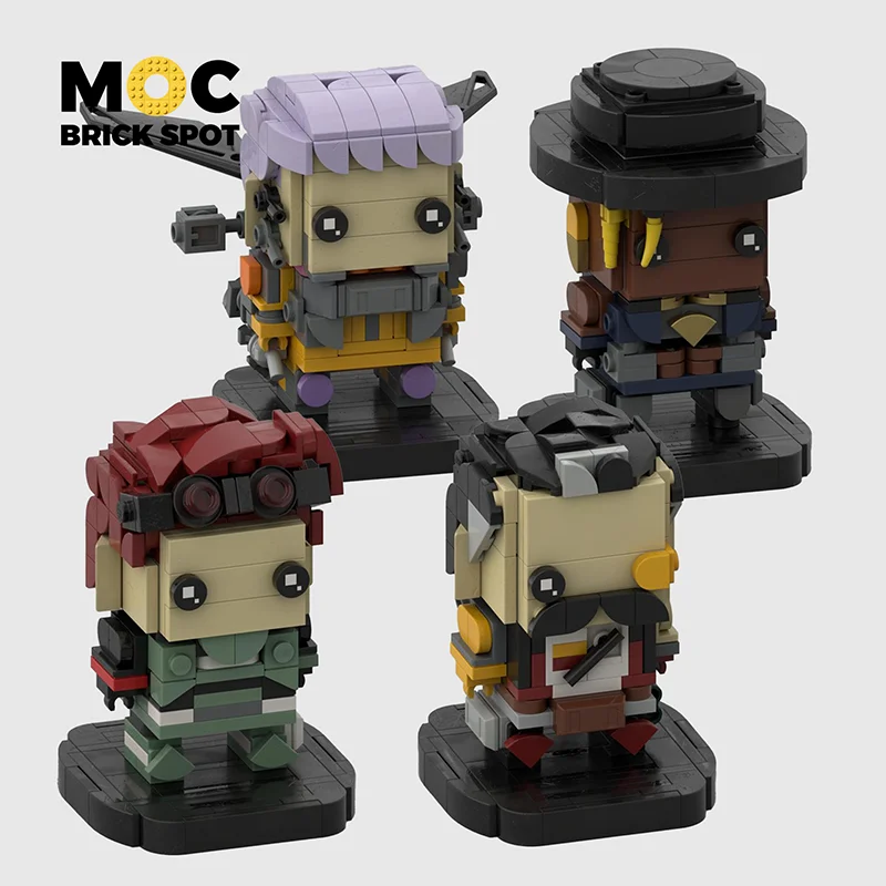 مجموعة مكعبات البناء MOC Apex Legends | شخصية Space Warrior Series Minifigure، قم بتقديمها كديكور بجوار معدات الألعاب الخاصة بك #3