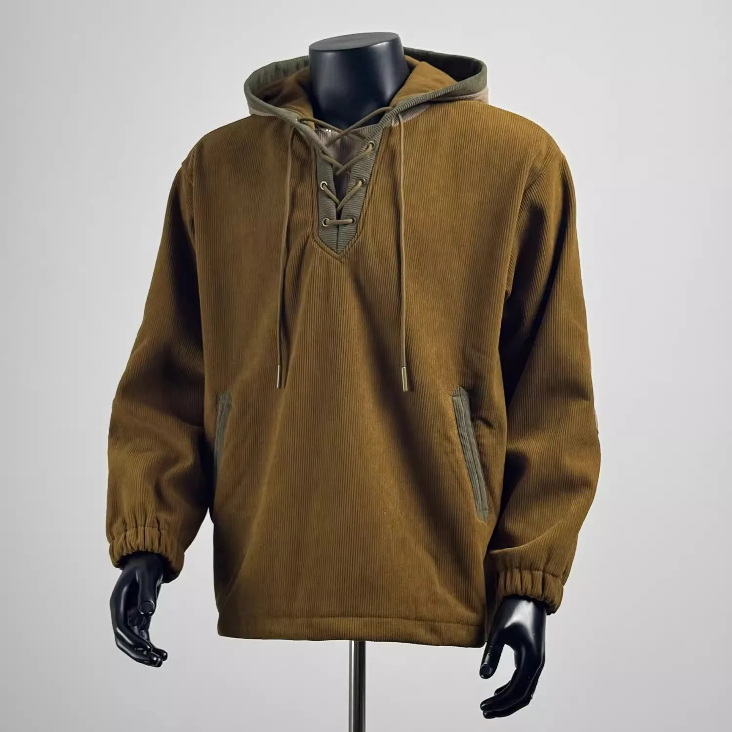 

Мужская толстовка с капюшоном Extra Large 300 Pou в японском стиле, новинка 2025 года, с эффектом похудения, повседневная, из полиэстера