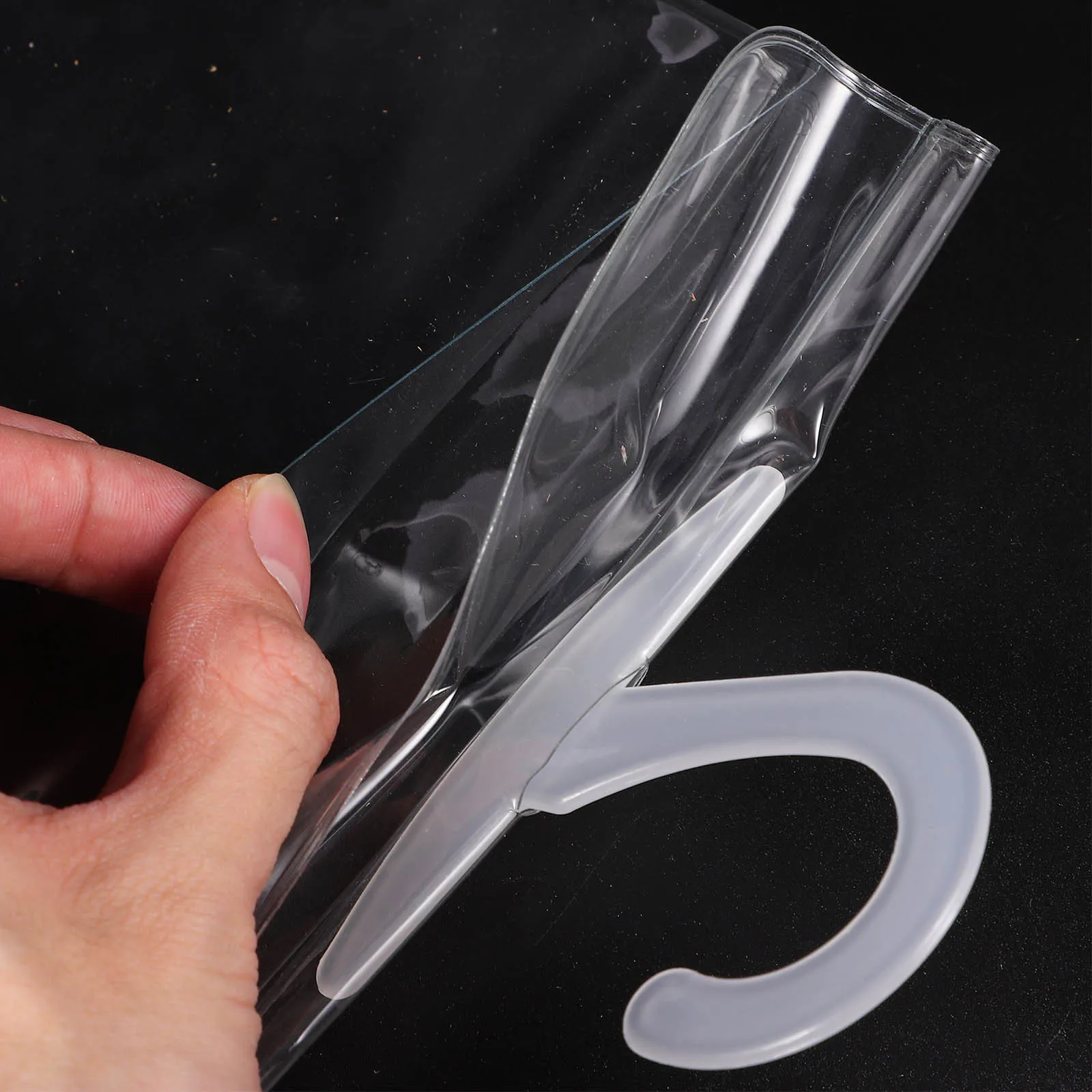 

2pcs Parking Sign Holders For Handicap Placard Transparent Car Display Case Large Capacity Plastic Holder For Disabled