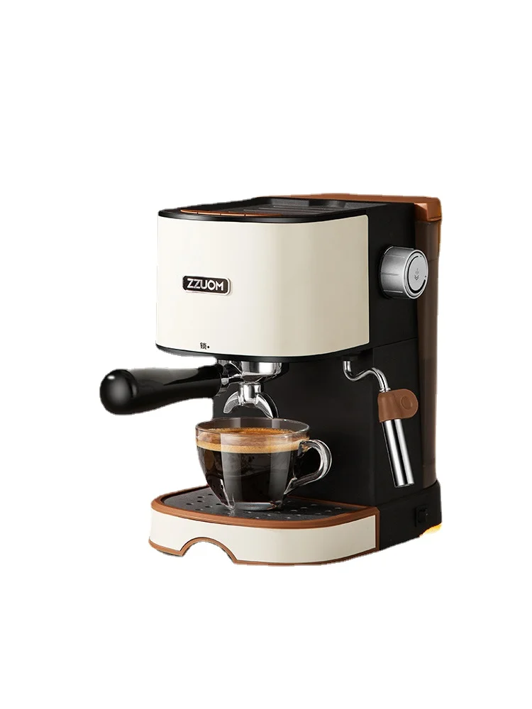 Coffee Machine Household Small Full & Semi Automatic Espresso Commercial Steam Frothed Milk