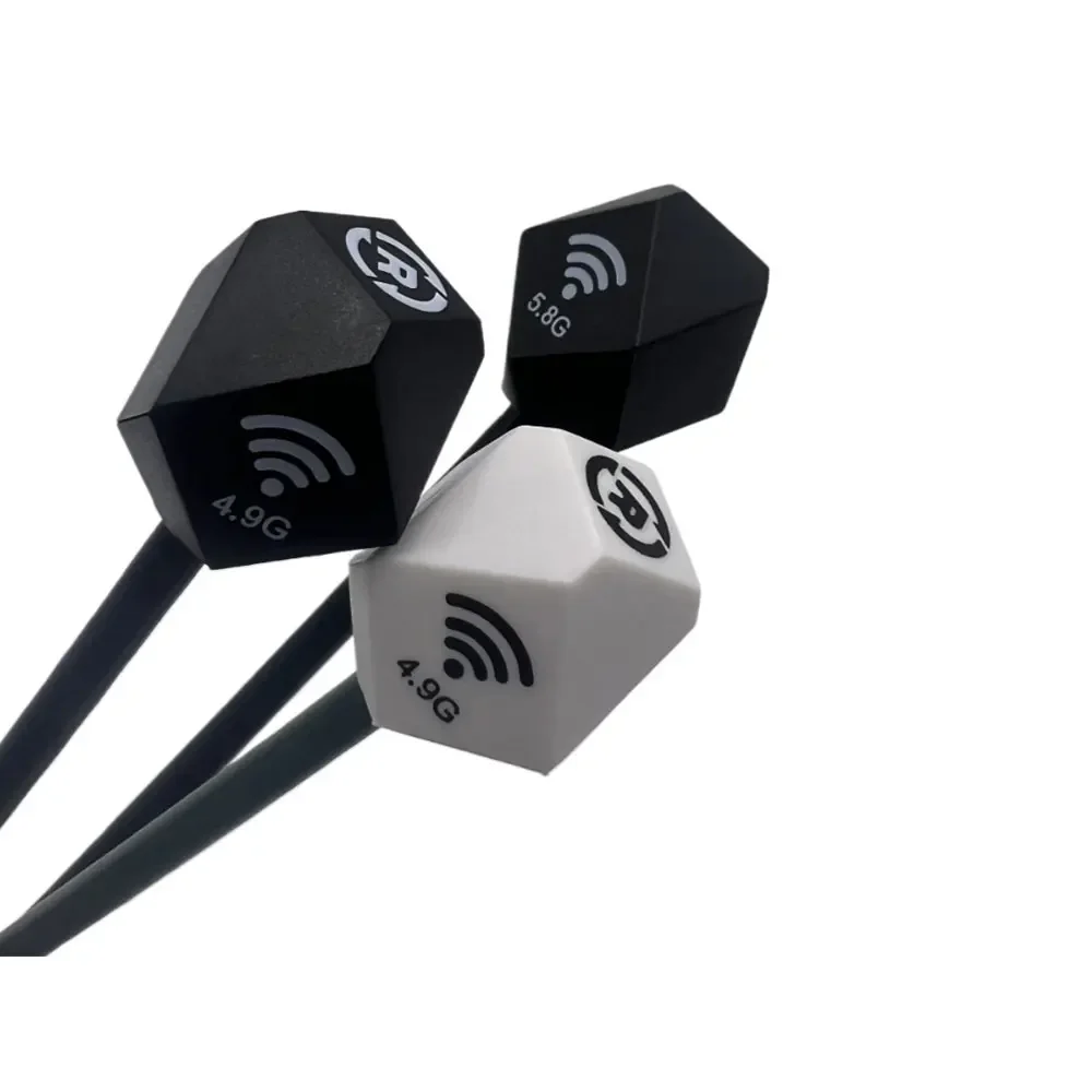 Antenna a doppia frequenza 4.9G 5.8G 5.8G Connettore RHCP SMA/RPSMA a frequenza singola Guadagno 3dBi Omnidirezionale 152mm per RC FPV Drone