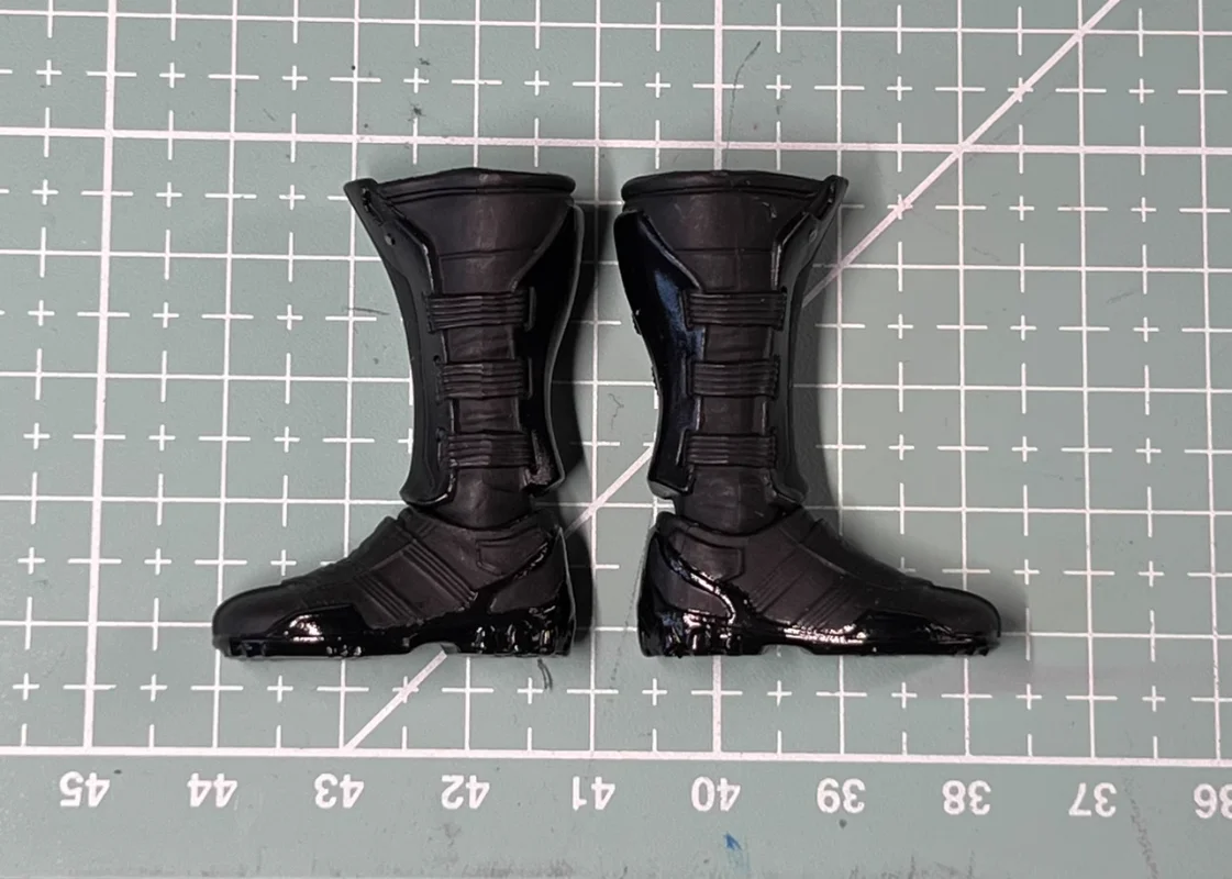 1/12 Scale Tactical Boots Model for 6\'\'mezco