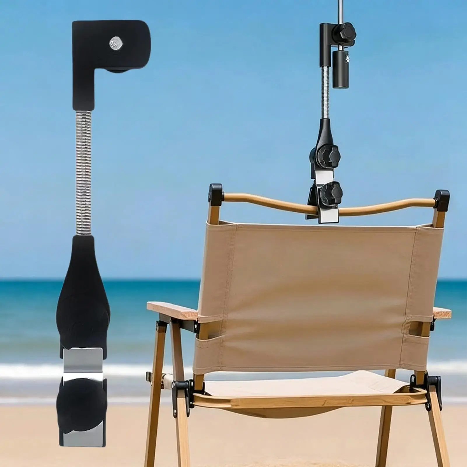 Wheelchair Umbrella Holder Wheelchair Sunshade Support Frame Beach Chair Umbrella Holder For Patio Picnic Balcony Lawn Beach