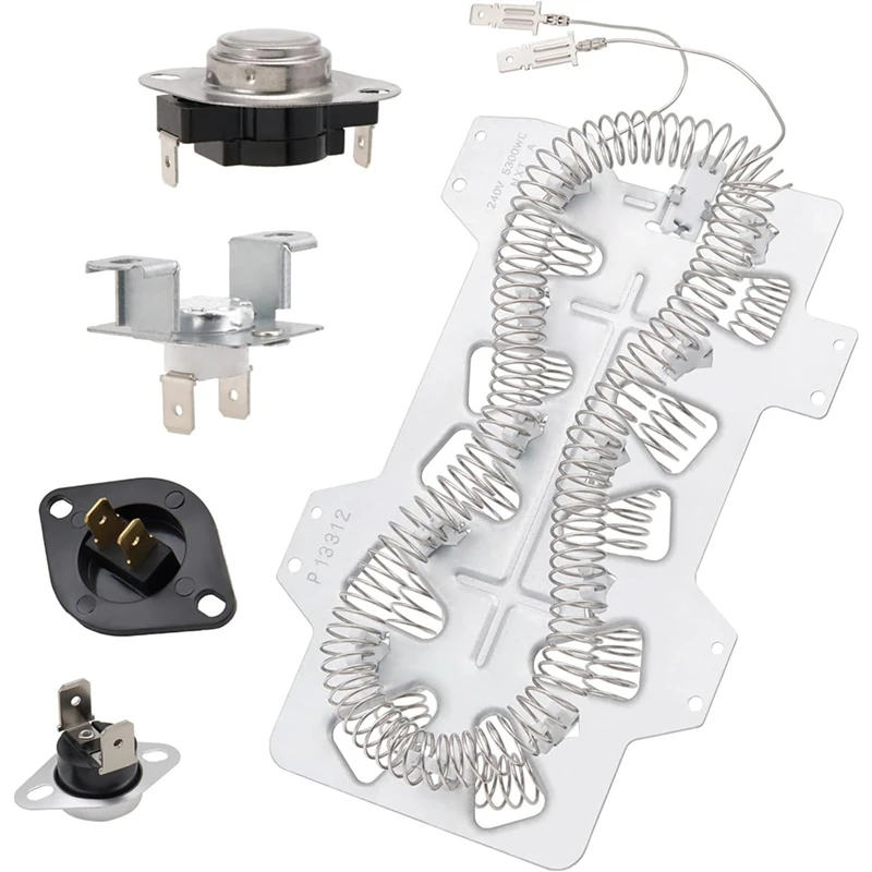 ชุดองค์ประกอบความร้อนสำหรับเครื่องอบผ้า ใช้แทนรุ่น DVE45N5300W/A3 DVE45N5300V/A3 DVE45T3400V/A3 DVE50M7450P/A3 DVE45N5300F-A69M
