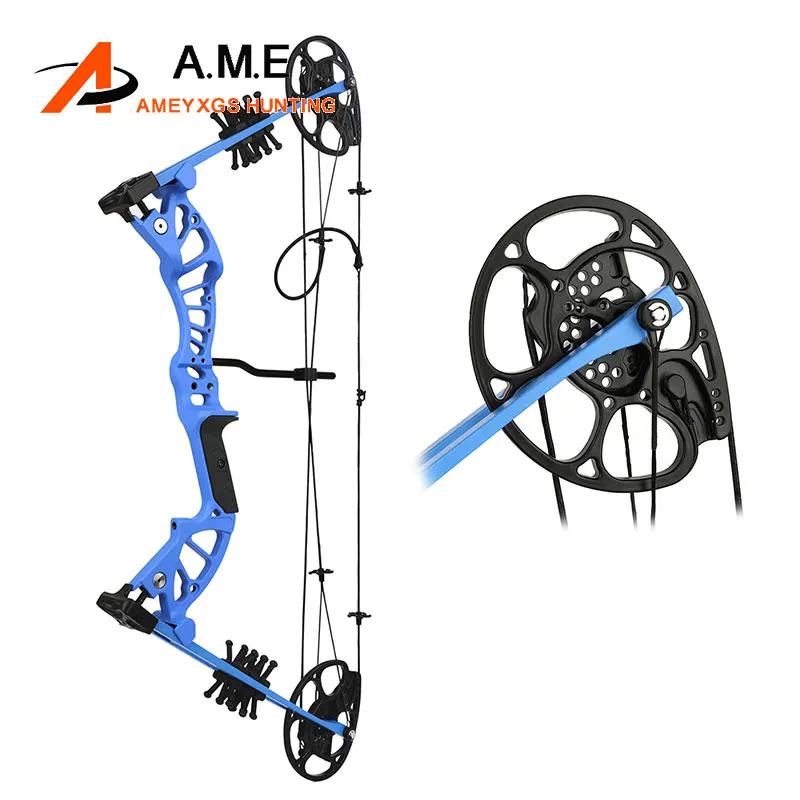 

15-45 Lbs Youth Compound Bow Die Casting Pulley Bow for Teen Beginners Adults Right Hand Archery Shooting Training Bow