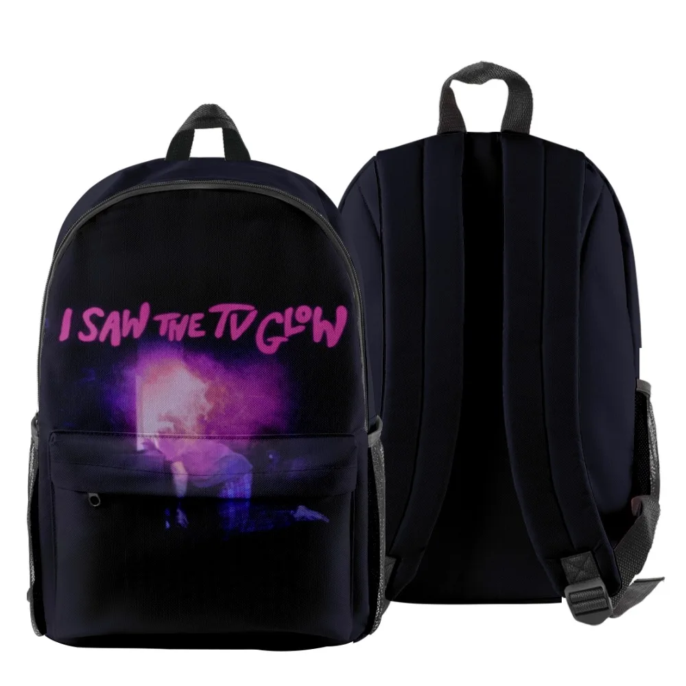 I Saw the TV Glow Merch Backpack 2024 Horror Movie Casual Daypack Women Men Rucksack Travel Bag