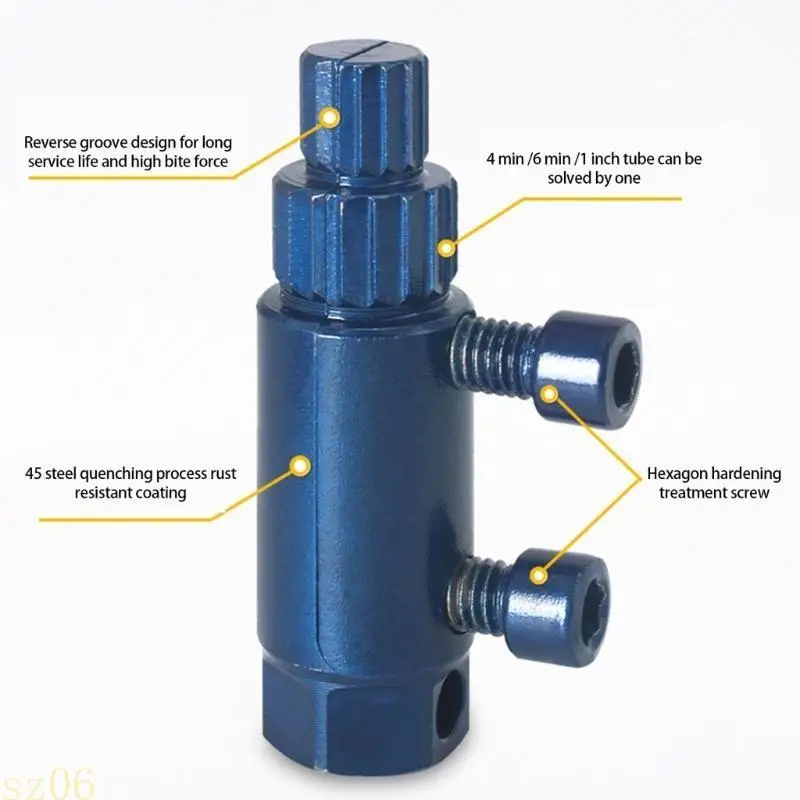 

Q2Q4 Инструмент для извлечения сломанных труб для труб дюйма, 3/4 дюйма, 1 дюйм, внутренний трубный ключ для электрической
