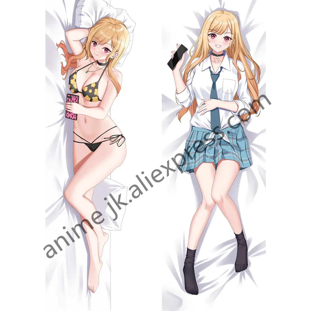 

Anime Dakimakura My Dress-Up Darling Body Pillow Cover Case Cosplay Hugging Pillowcase