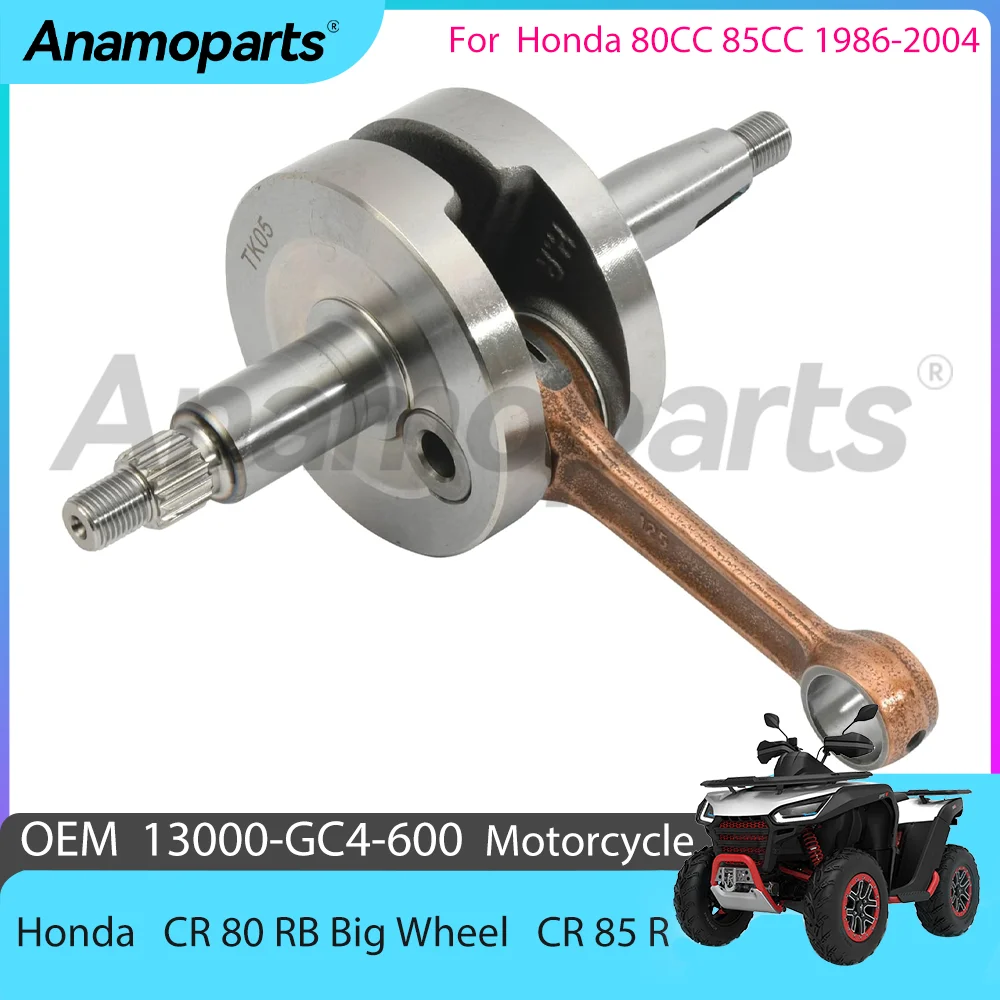 Motor Crankshaft For Honda 86-02 CR80 R for 96-02 CR80 RB Big Wheel for 03-04 CR 85 RB Big Wheel CR 85 R CC 13000-GC4-600