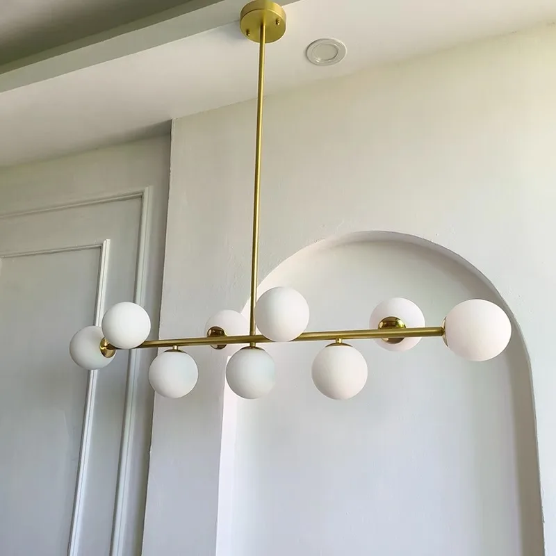 

Nordic Home Decoration Stair Chandelier Living Room Bedroom and Dining Room Pendant Lights Ceiling Lamps Indoor Atmosphere Lamps