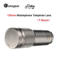 Fotorgear 135mm Mobilephone Telephoto Portrait Lens External macro T Mount Lens