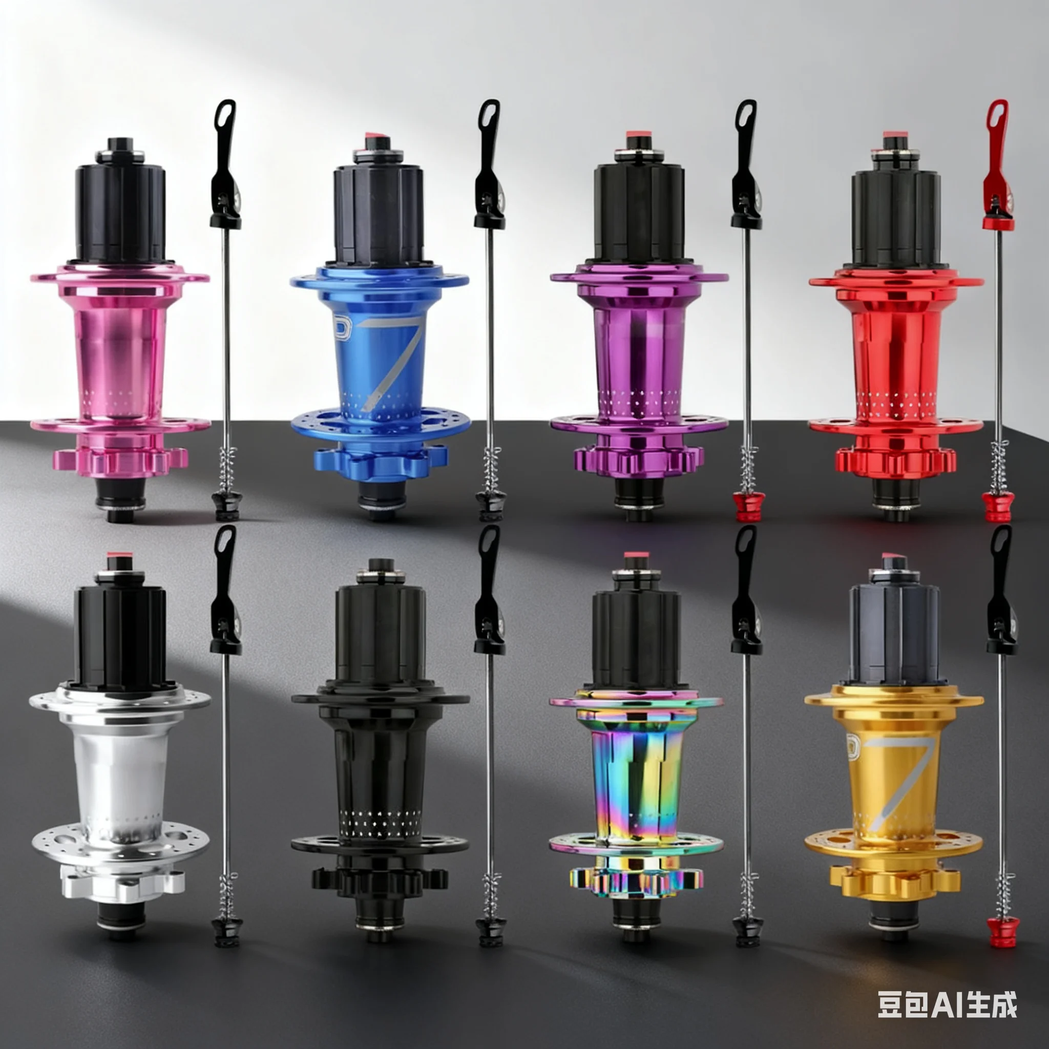 

1pc Bicycle Six Claws Hubs 32 Hole 135mm Axle Aluminum Alloy Rear Hub With 7-in-1 Shifter Mountain Bicycle Hub Accessories