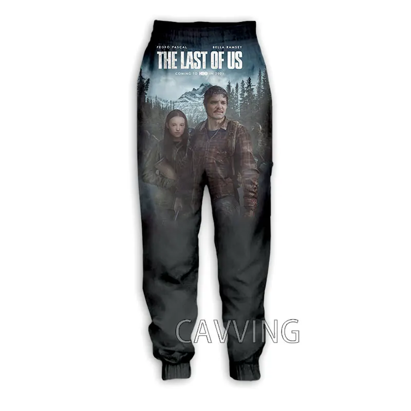 CAVVING-pantalones deportivos informales con estampado 3D The Last Of Us para mujer y hombre, Jogging