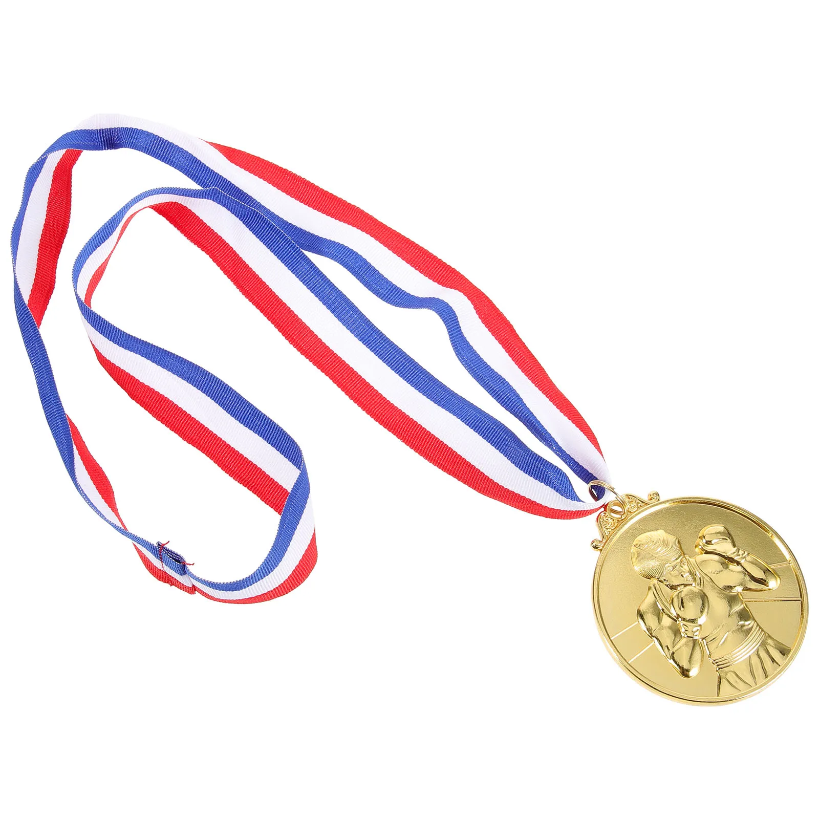 

5 Pcs The Medal Smooth Edges Medals Metal for Children Football Sport Awards Zinc Alloy Commemorative Reward