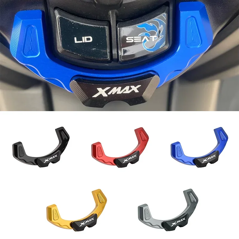 For Yamaha X-MAX125 X-MAX250 X-MAX300 2017-2023 2024 X-MAX400 XMAX 125 250 XMAX 300 400 CNC Electric Door Lock Decorative Cover