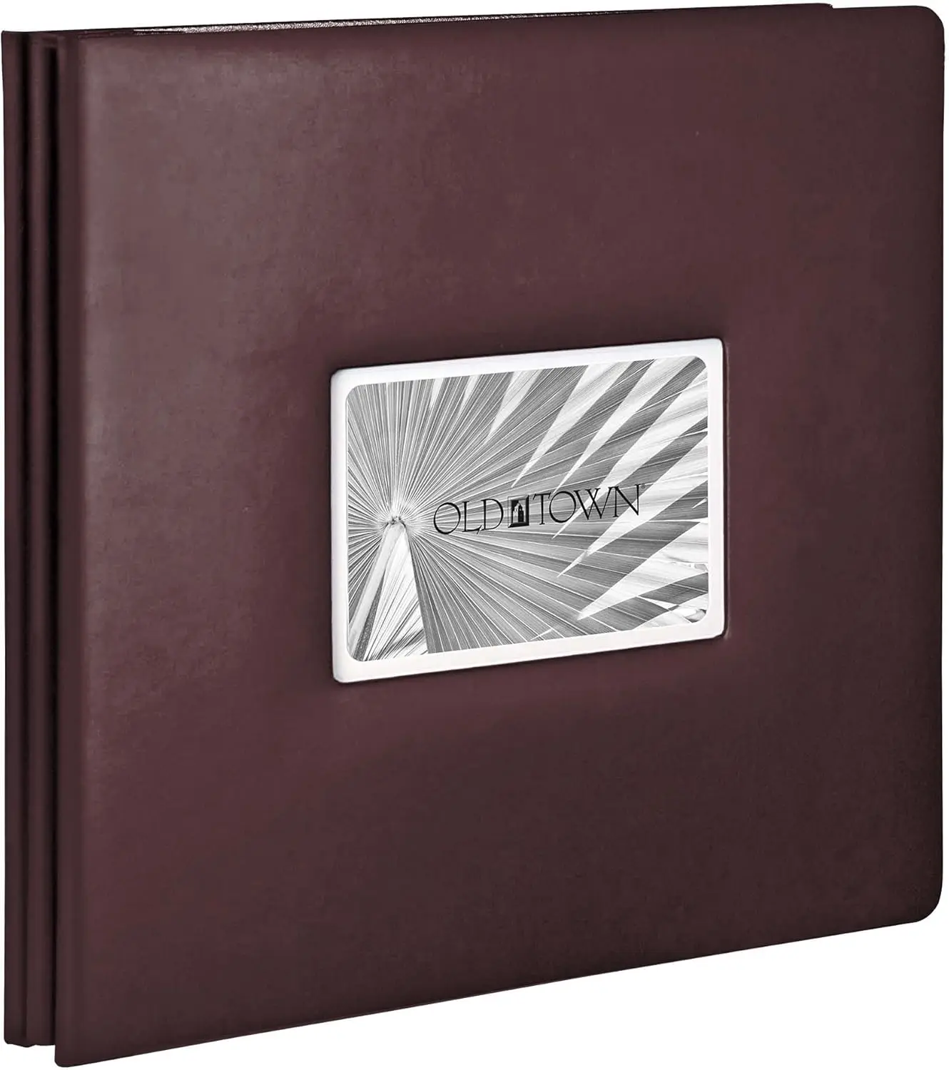 

Bonded Leather Photo Album, Large Leather Scrapbook, Expandable Scrapbook Album 12x12 Double-Sided White Paper Pages and