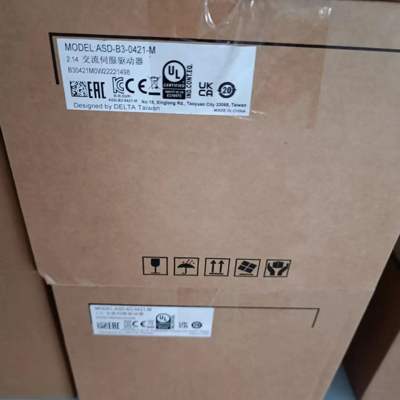 

New Original Packaging B3 Delta 400W Servo Drive ASD-B3-0421-M ASD-B3-0721-M