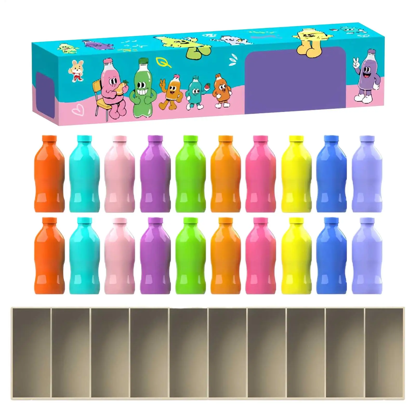 

Игра на совпадение Цветная бутылка для спичек Развивающие мероприятия Обучающая игрушка для детей Взрослых Классная вечеринка Семейный пикник Пляж