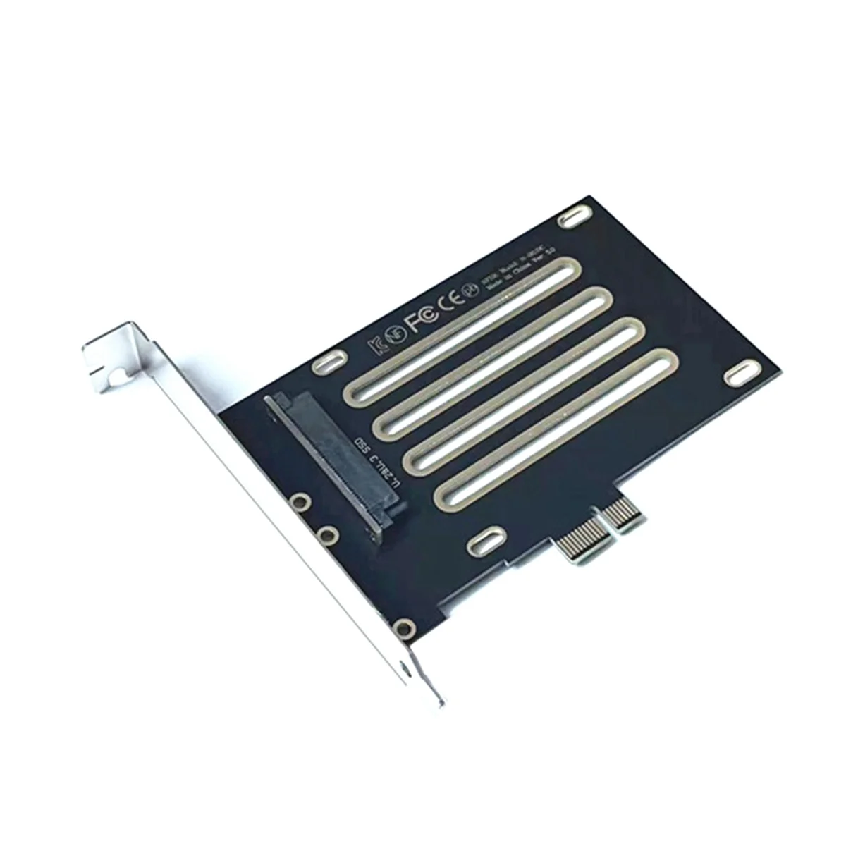 SFF-8639 U.2 U.3 to PCIE 3.0 4.0 X1 Adapter Card Adapter Motherboard Slot PCIEX1 Multi-Function Adapter Module