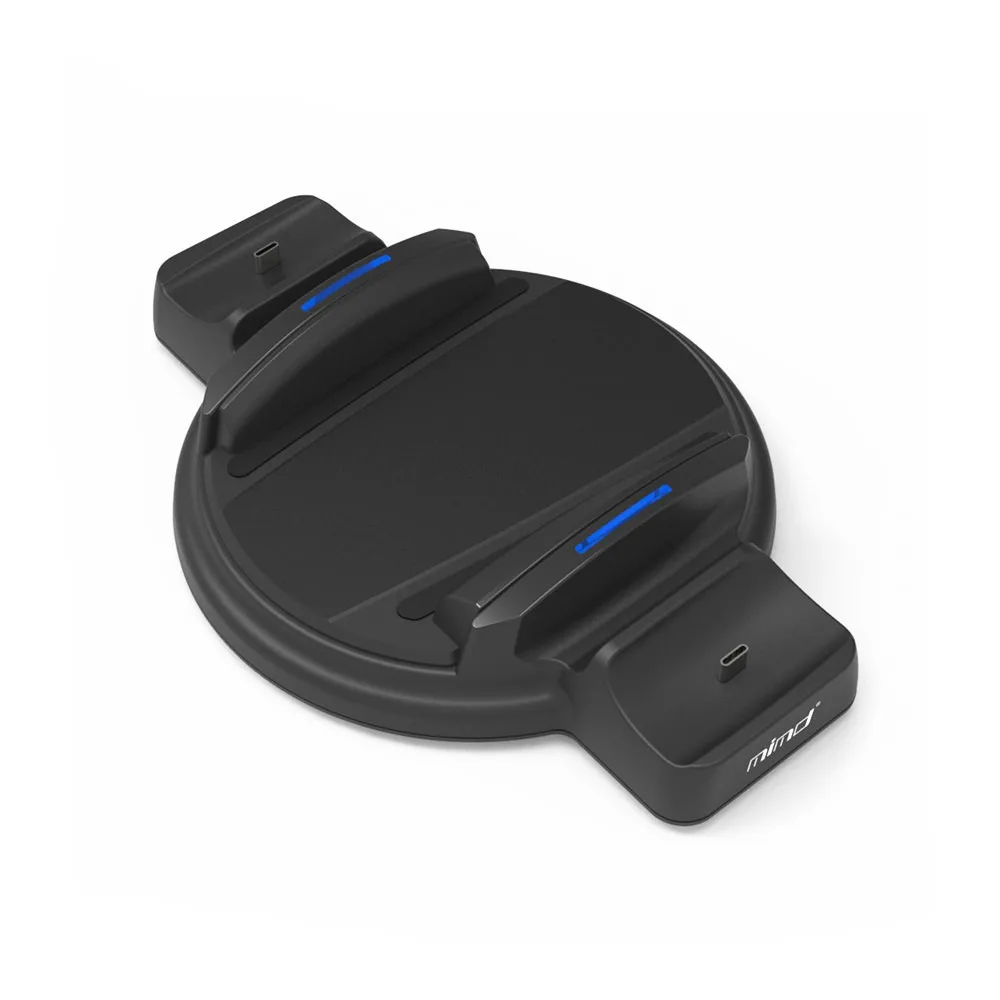 Hai Bộ Điều Khiển Sạc Dock & Tay Cầm Chân Đế Cho PS5 DE UHD Phiên Bản Đế Sạc Dock Sạc