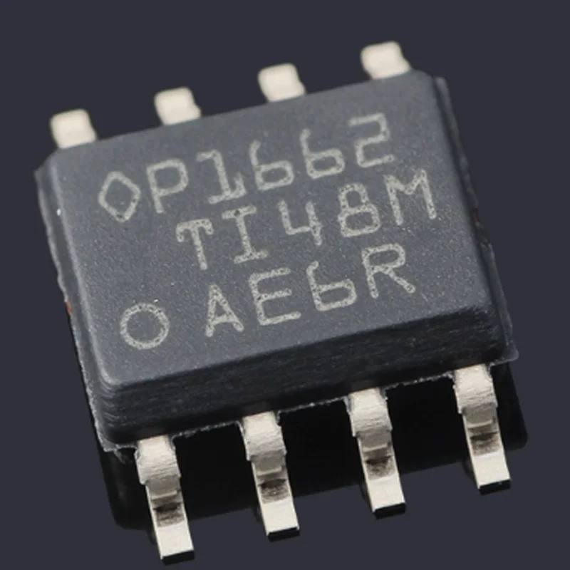 

10 Pieces of Brand New Original Opa1662Aidr with Marking Op1662 Soic-8 Low-Distortion Dual-Channel Audio Operational Amplifier 50Ma 36V