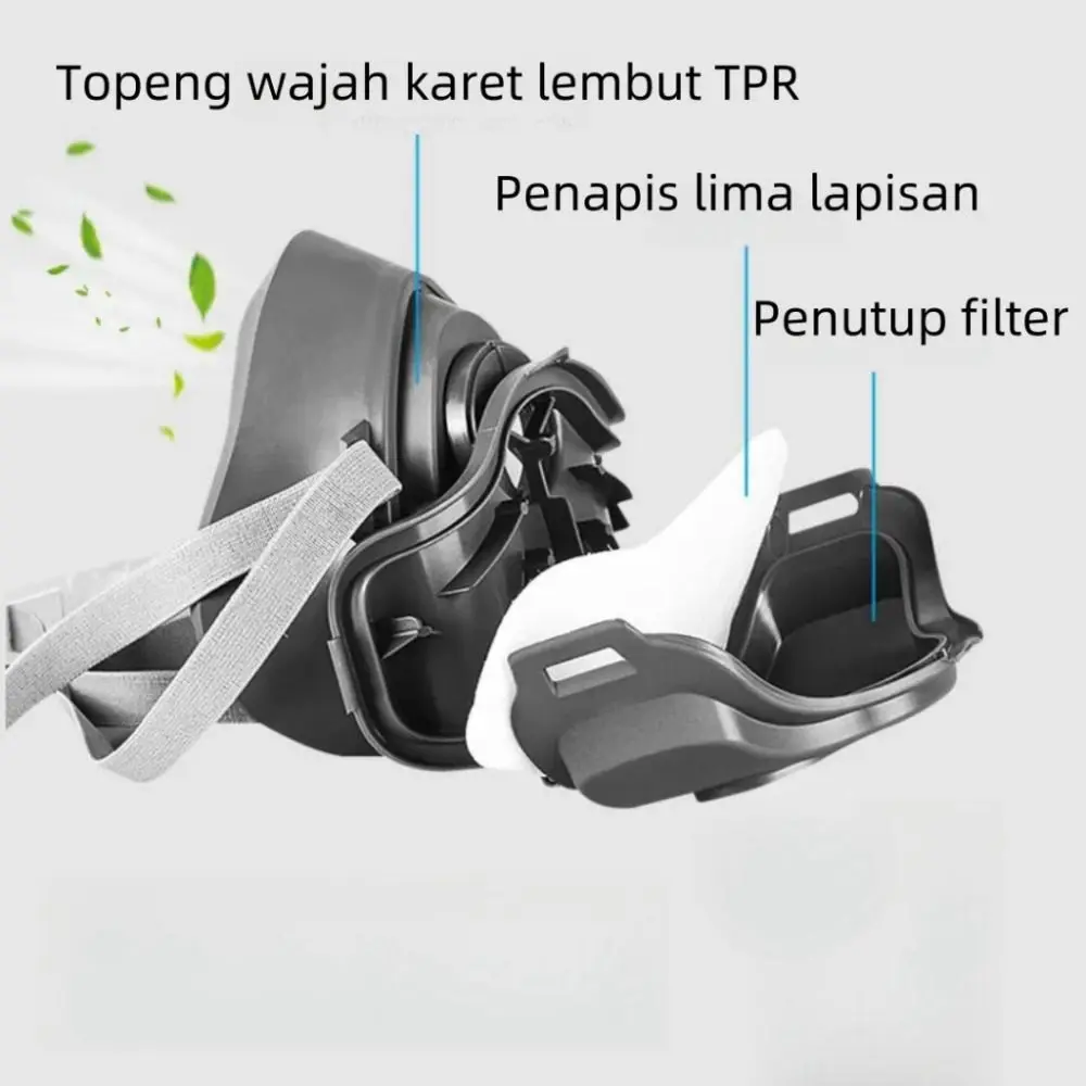 High Quality Filter Sponge Dust Mask Industrial Dust Anti-hazard Protective Masks Anti-smoke Effective Filtration Gas Mask