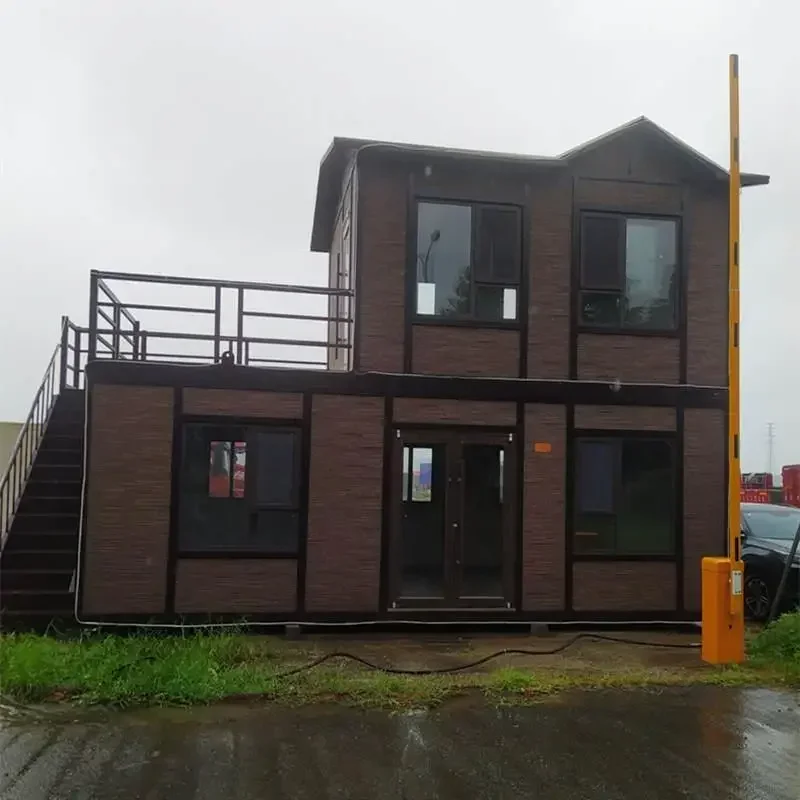 Custom-made living container N light new rural steel structure integrated villa mobile sun room
