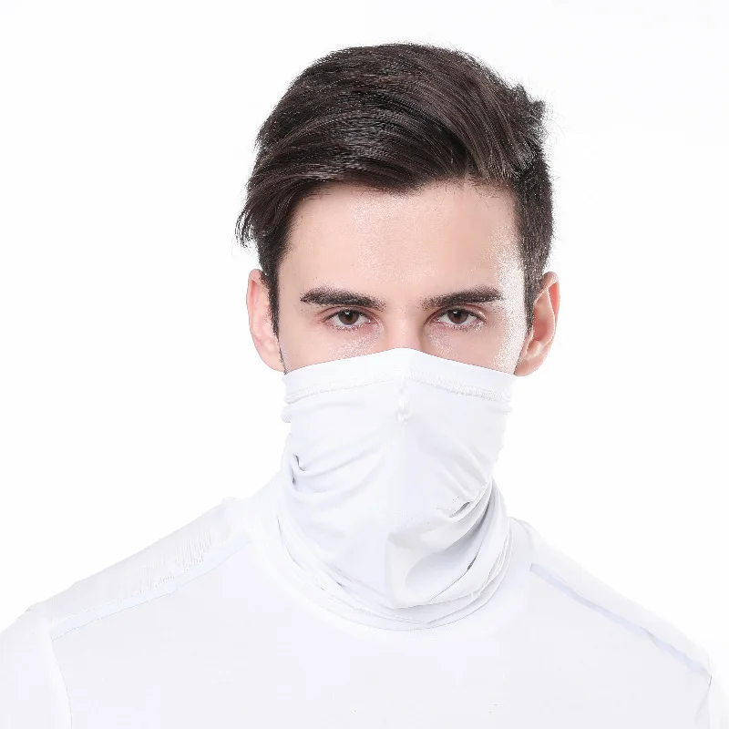 Custom Outdoor Sports Ice Silk Mask Multi-Functional Winter Neck Scarf for Men Women Summer Cycling Sun Protection Magic Scarf