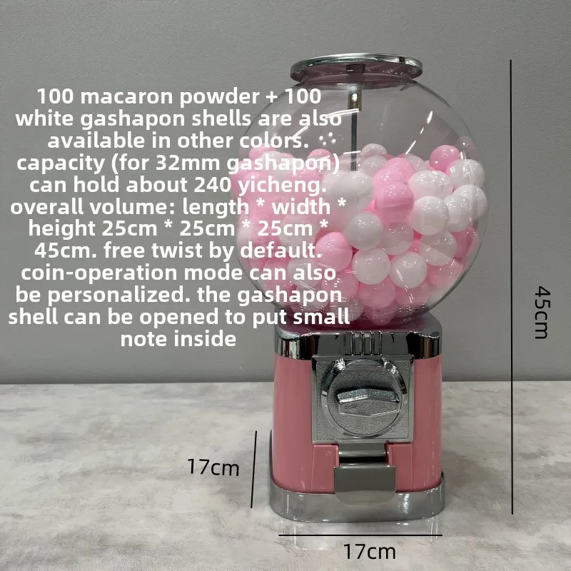 

ZC pink egg twisting machine small commercial lottery equipment desktop toy machine