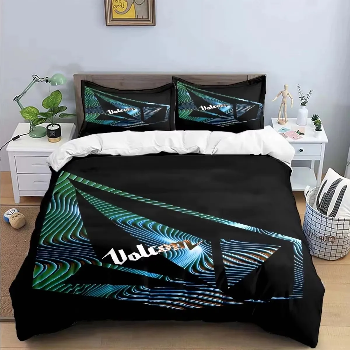 New V-VOLCOM 3d Print Bedding Sets Exquisite Bed Supplies Set Duvet Cover Bed Comforter Set Bedding Set Luxury Gift Home Textile