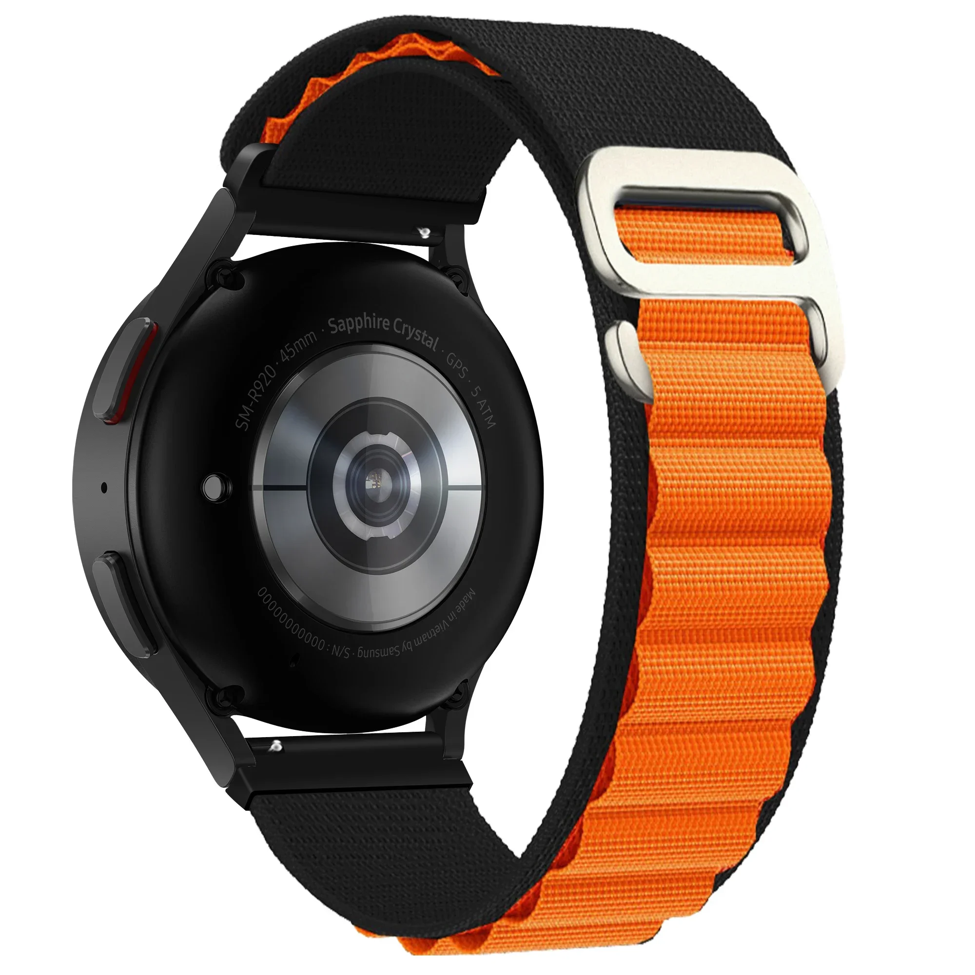 20 mm 22 mm Armband für Samsung Galaxy Watch 4 5 6 7 Classic Gear S3 Active 2 Nylonschlaufe Correa Armband Amazfit GTS 2 3 4 Mini-Band