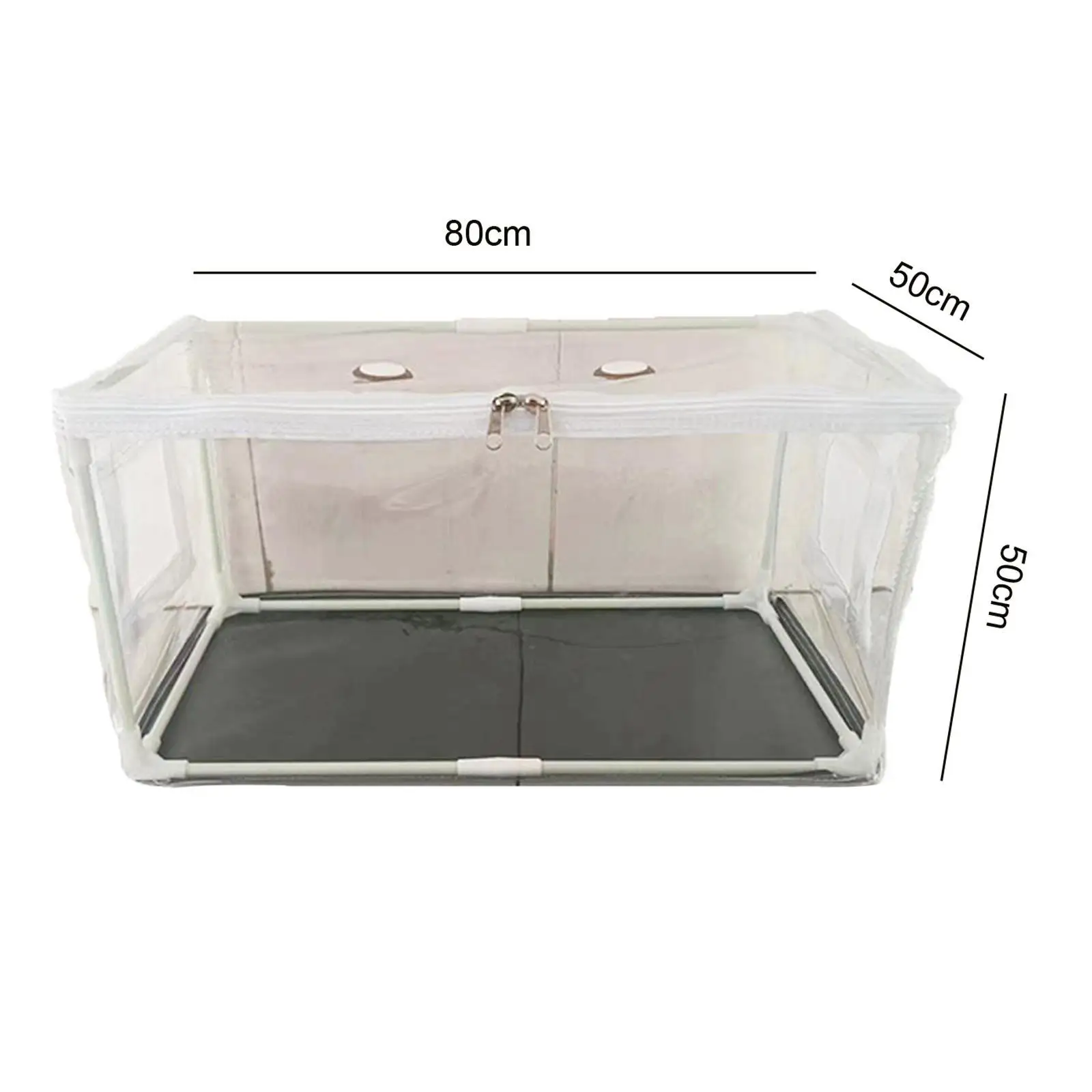 Mushroom Container DIY Kit 80cmx50cmx50cm Horticulture Supplies Space Saving Cover Mini Greenhouse for Kids and Adults