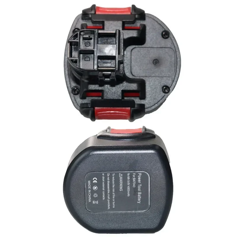 Ni-MH Bateria Recarregável para Bosch, Ferramentas Elétricas Substituir Bateria, 9.6V, 6800mAh, PSR 960, BH984, BAT048, BAT119, L50