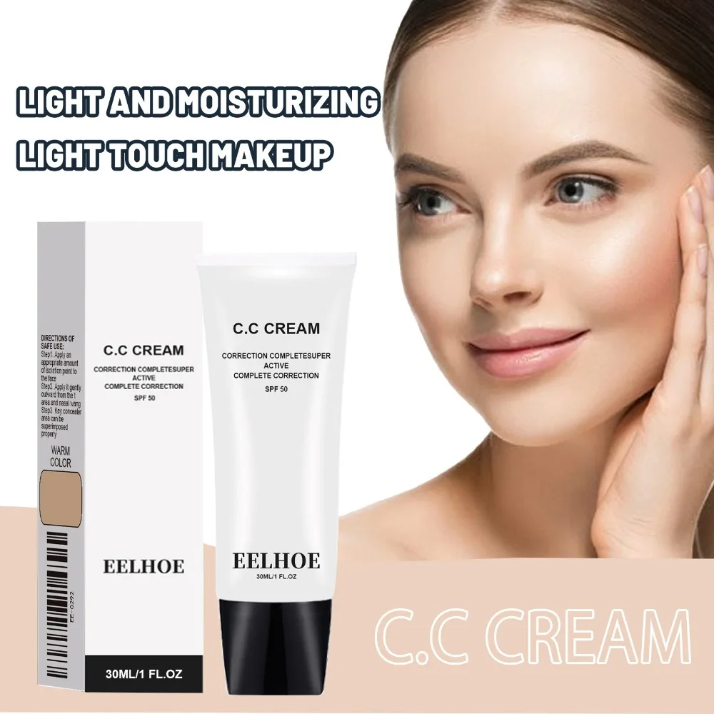 

Moisturizing Pre-Makeup Isolator Cream Facial Brighten Adjusting Foundation Cc Cream Skin Tone Long Lasting BB Cream