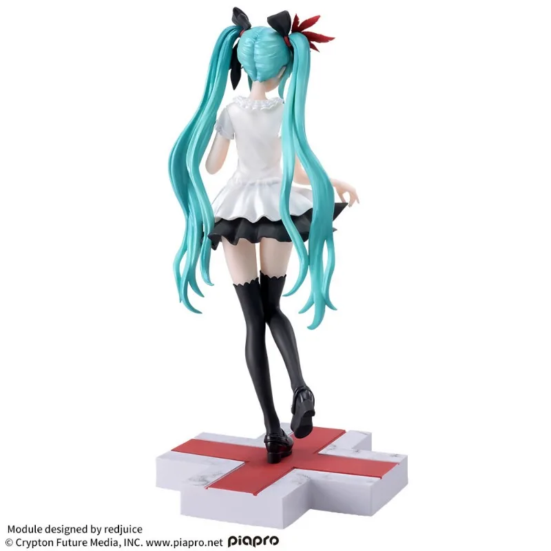 SEGA Original Genuine Vocaloid Singer Hatsune Miku Project Diva Mega 39\'s Luminasta Supreme Ver 18cm Model Toy Figures Gifts