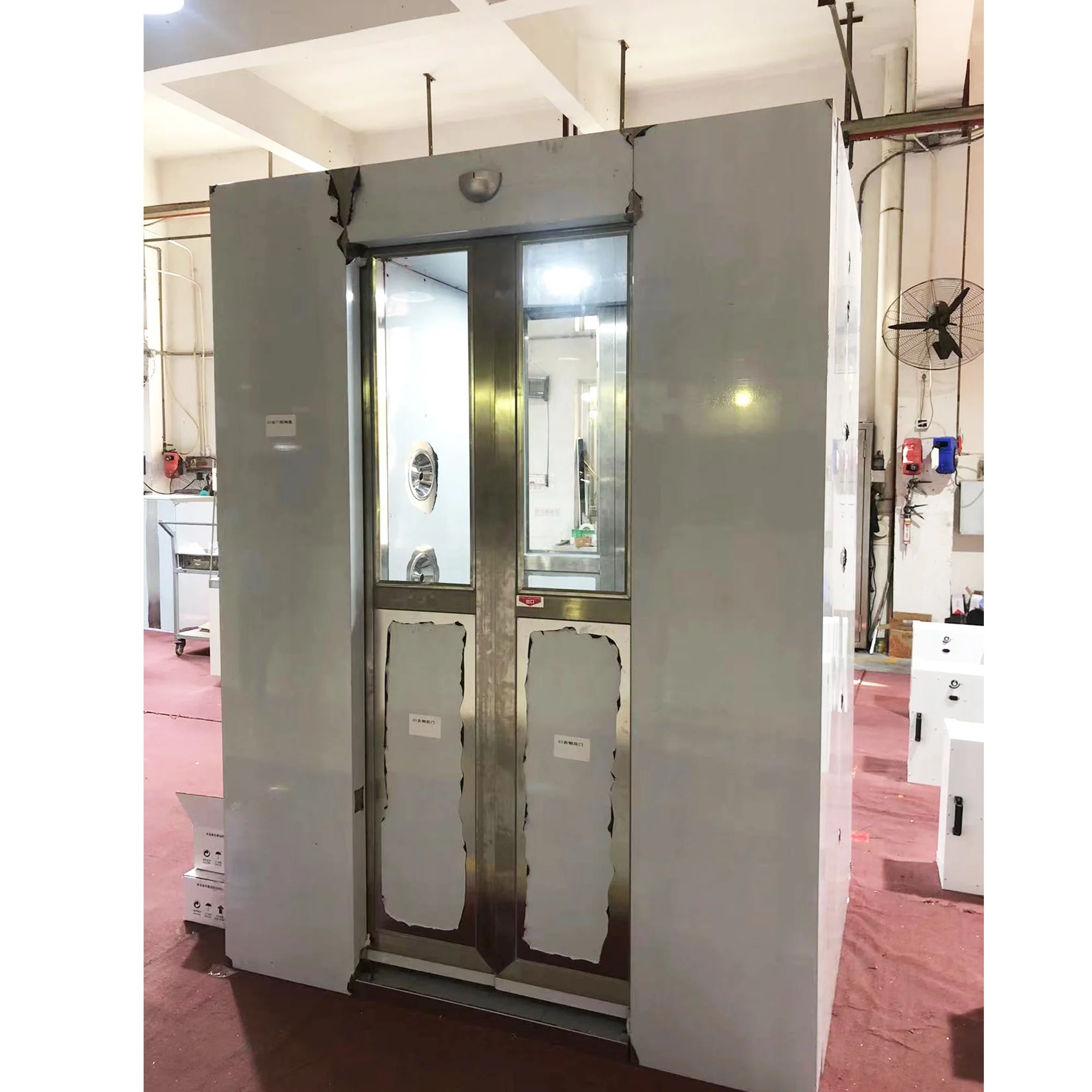 Best Price Double Side Three Side Blowing Air Shower For Clean Room Workshop