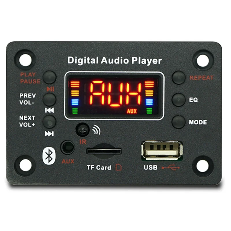 1 Pcs Bluetooth Module Car Audio Mp3 Decoder Bluetooth Mp3 Decoder Board External Microphone Function