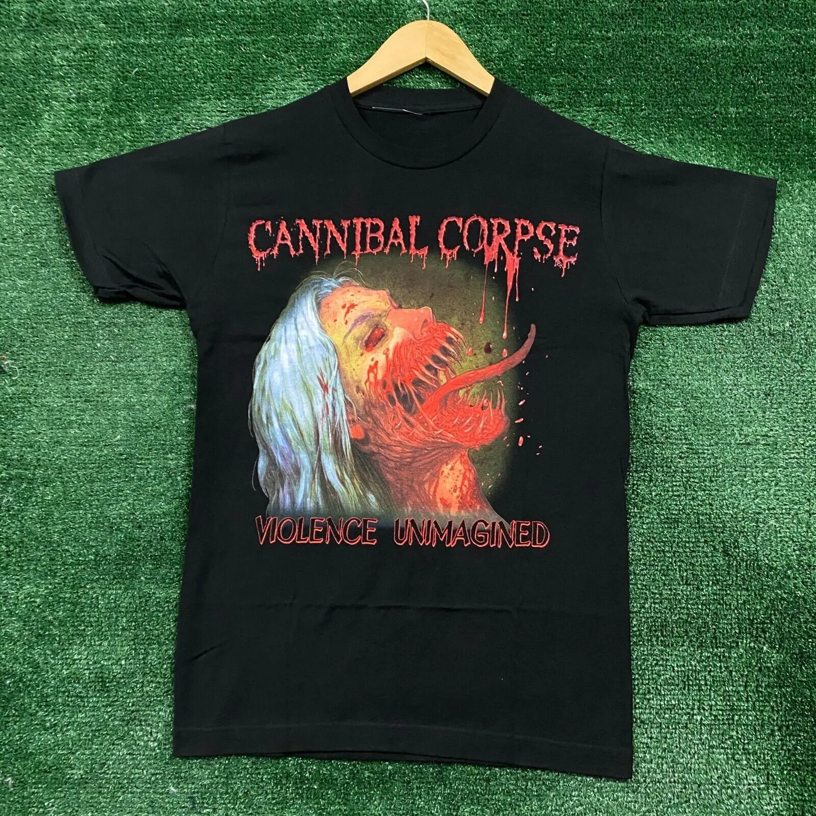 Cannibal Corpse Violence Unimagined Death Metal Band T Shirt Size Small