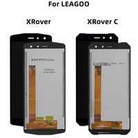 For Leagoo XRover C LCD Display Touch Screen Sensor Digitizer Assembly Front Leagoo XRover Display Panel Glass Full LCD