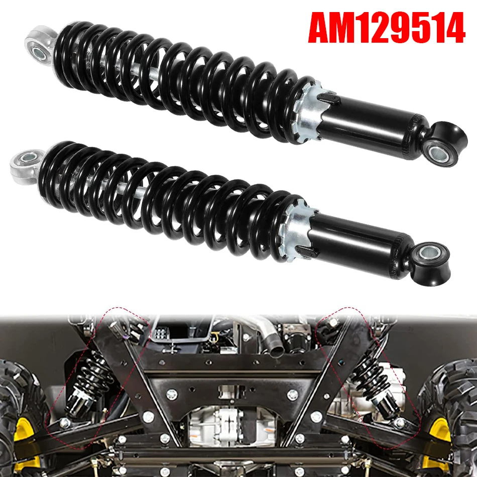 TM 2PCS AM129514 Shock Absorber Front Suspension Kit for John Deere Gator 4X2 6X4 TE TH TS TX Turf Utility Vehicles