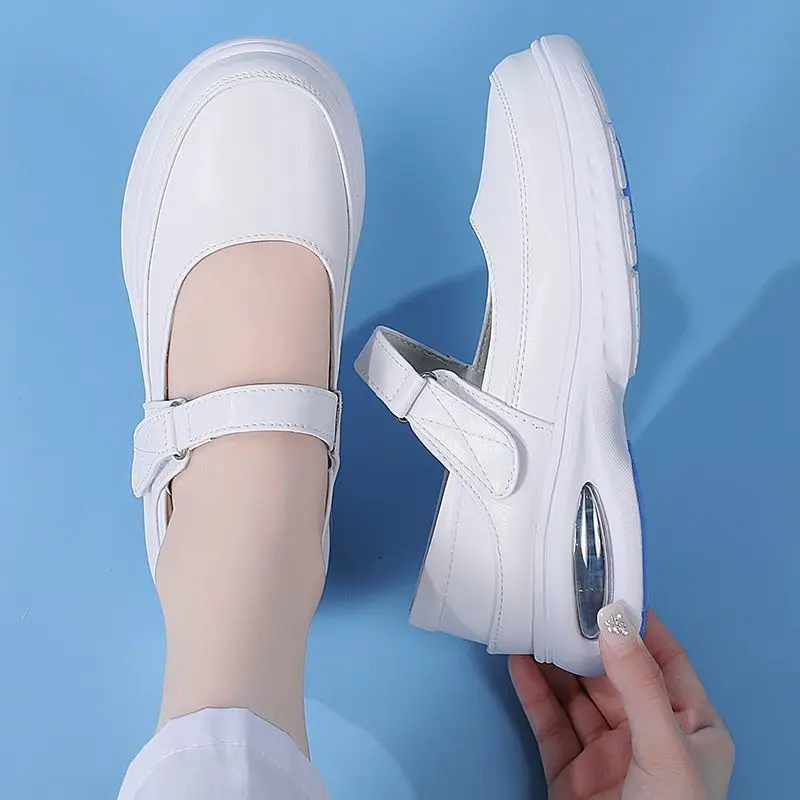 New Arrival Autumn Women Shoes Flats Mary Jane Leather Moccasins Ballet Shoes Casual Black Loafers Ladies Shoes