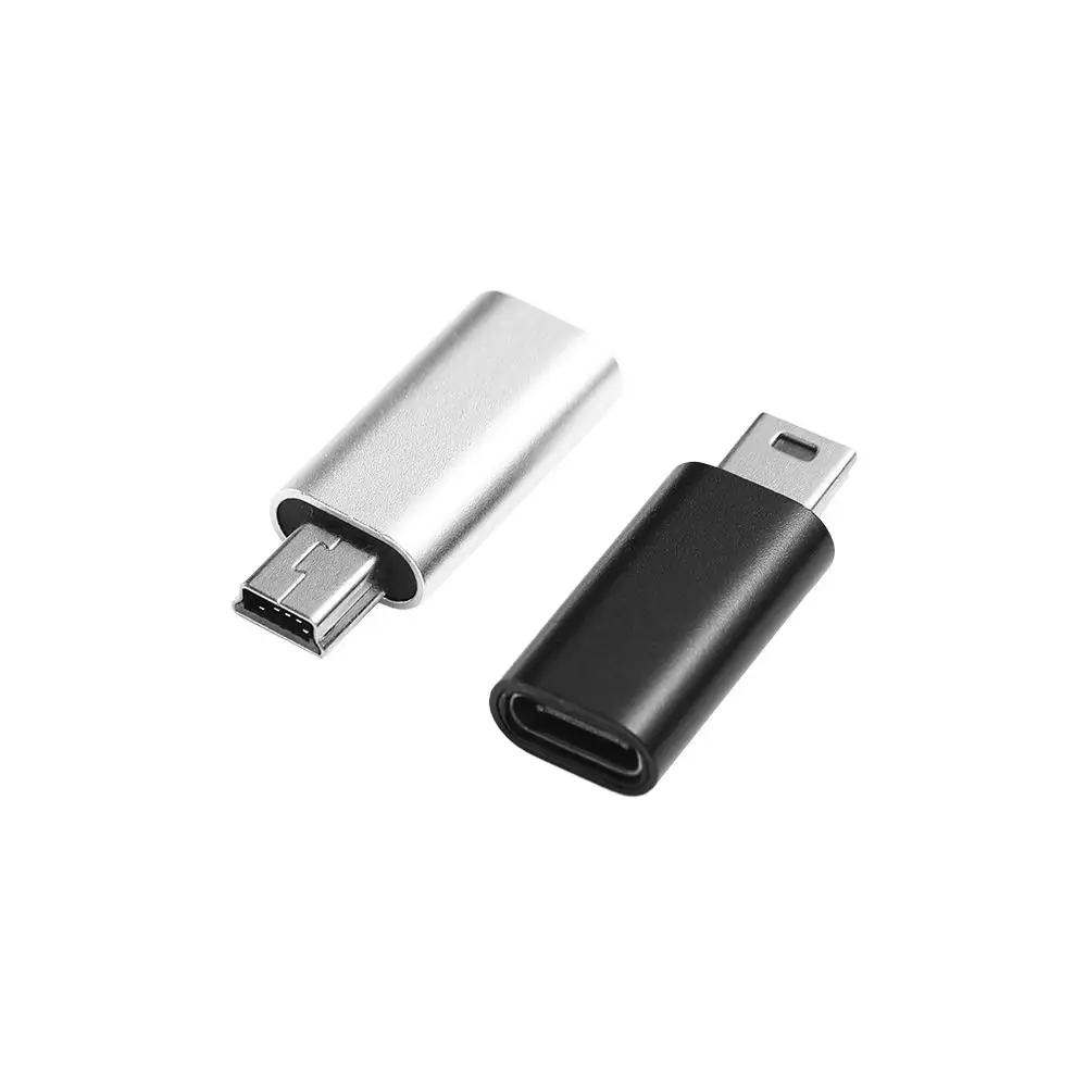 محول USB صغير 5 دبوس لـ MP3 ، كاميرا رقمية ، موصل نقل البيانات ، OTG ، USB صغير لموصل Type-C