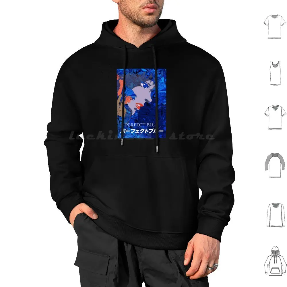 Perfect Blue Fan Art 2 Hoodie cotton Long Sleeve Perfect Blue Fan Art Anime Manga Japan Japanese Movie Btc Idol