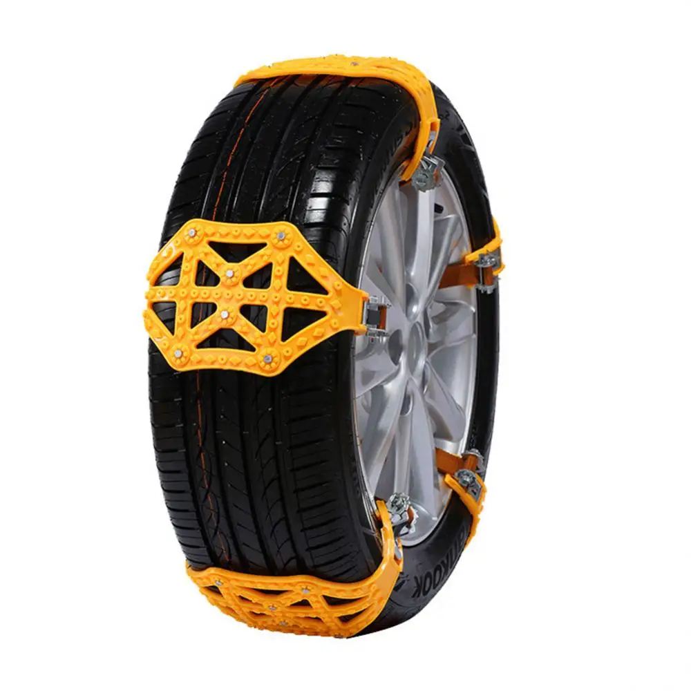 

Snow Chain Ties Thick Tpu Practical Portable Durable Universal Auto Accessories Anti Skid Snow Chains Thickened Car Supplies